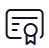 certificate icon