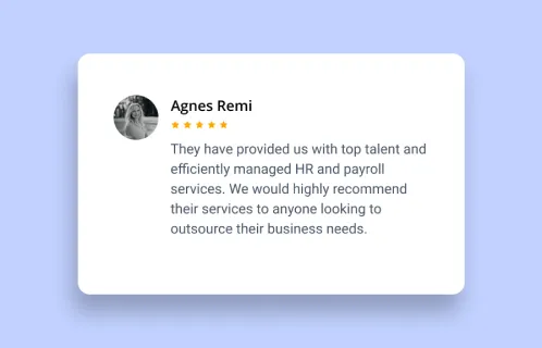 client testimonial